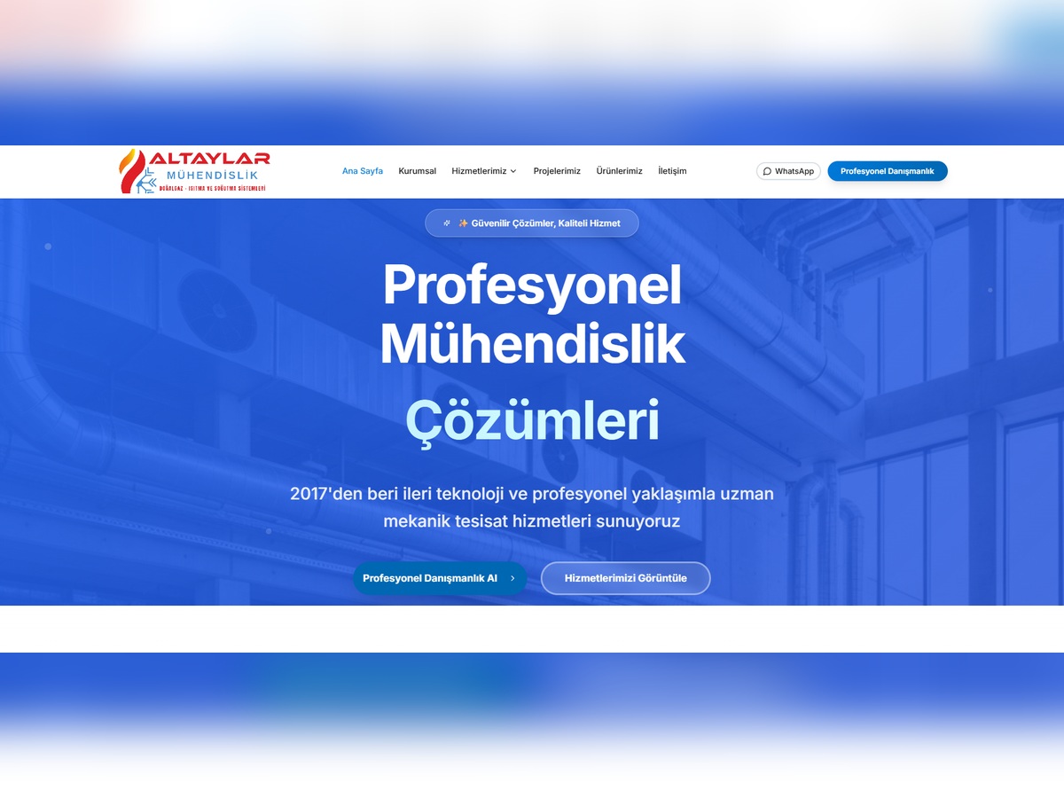 Altaylar mühendislik anasayfa