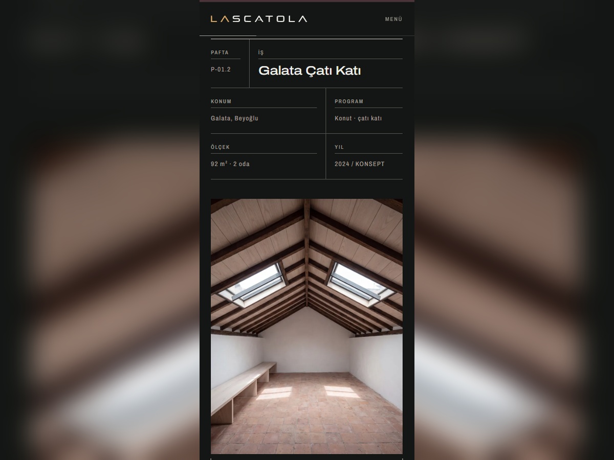 Lascatola Mobil görünüm